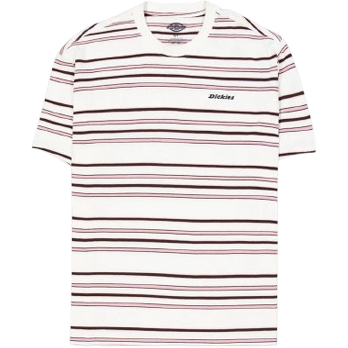 T-shirt Uomo Dickies - East Liberty Stripe Tee - Bianco
