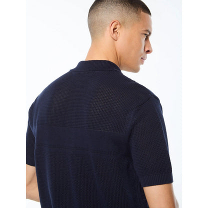 Polo Uomo Sergio Tacchini - Sabino Knit Ss Polo - Blu