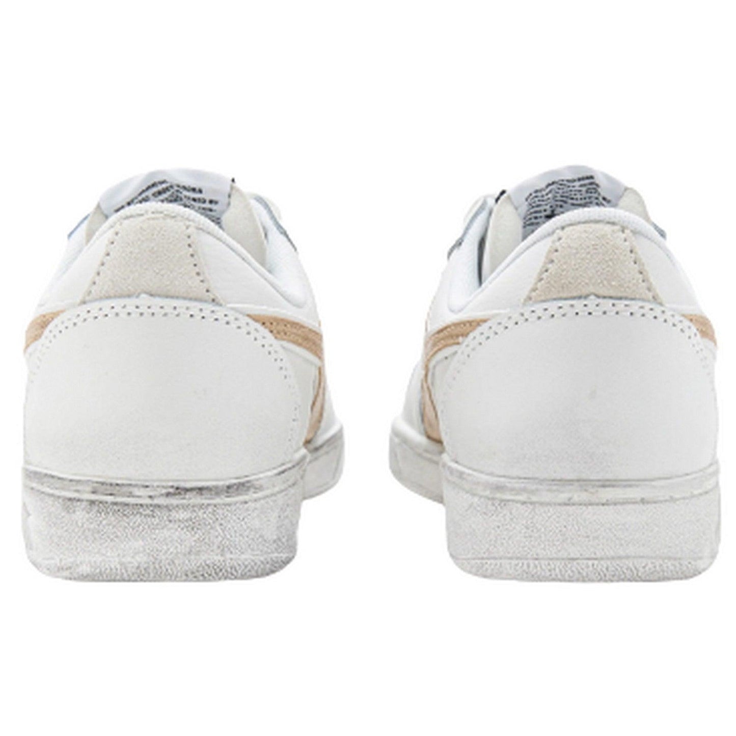 Sneaker Donna Diadora - Magic Basket Low Metal Wn - Bianco