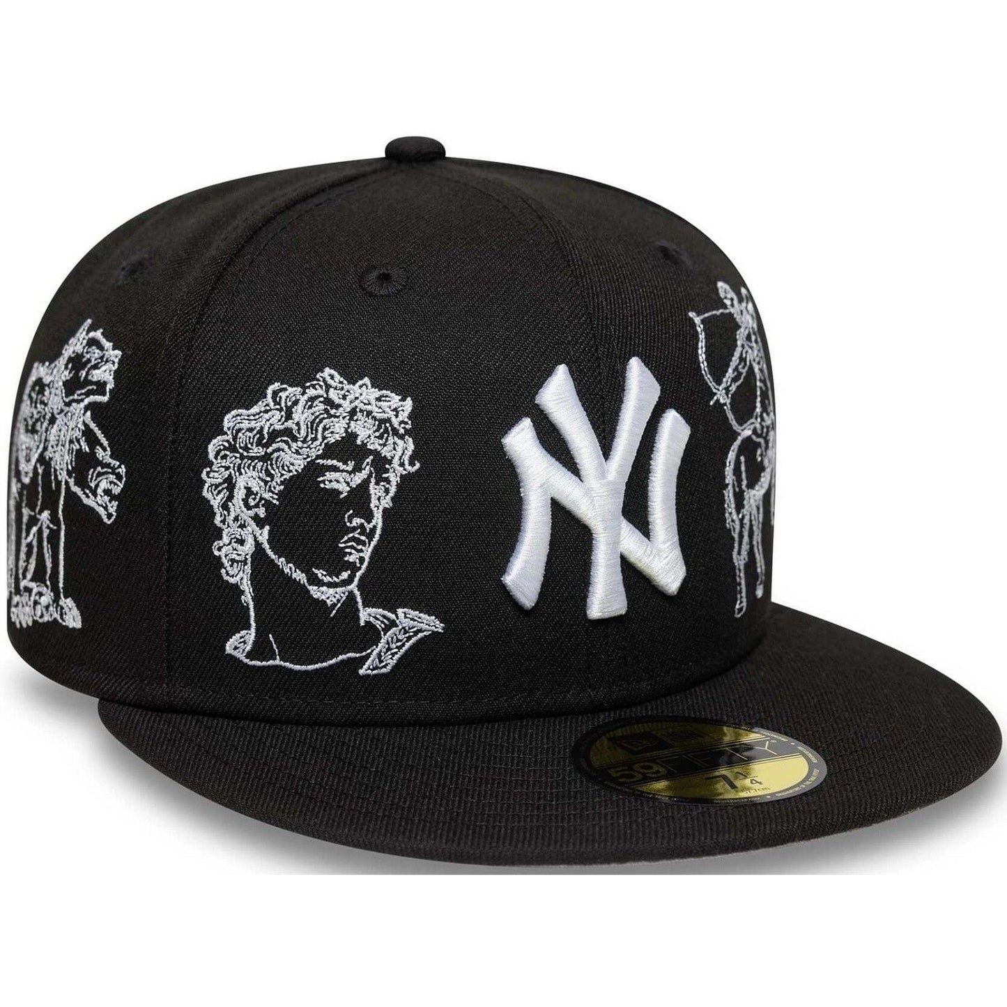 Cappellini da baseball Unisex New Era - Mlb Mythical 59Fifty Neyyan - Nero