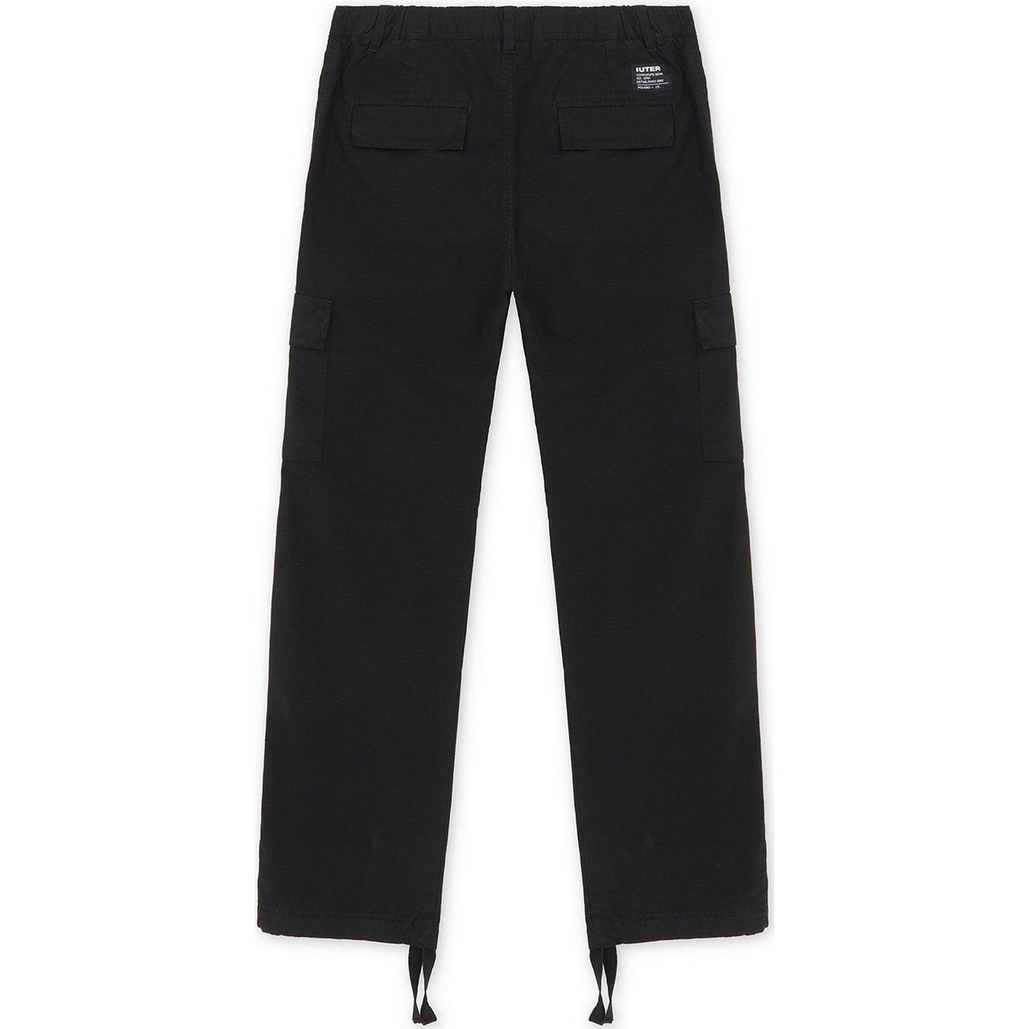 Pantaloni Uomo Iuter - Cargo - Nero