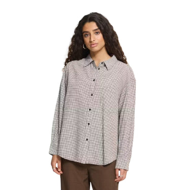 Camicie Donna Ichi - Ihfeja Sh - Marrone