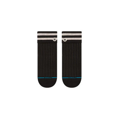 Calze Unisex Stance - Roll Cuff Quarter - Nero