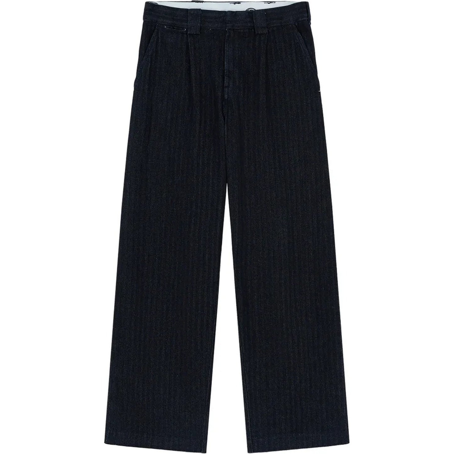 Pantaloni Uomo Dickies - Selvedge Herringbone Denim Work Pant - Nero