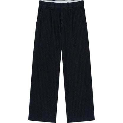 Pantaloni Uomo Dickies - Selvedge Herringbone Denim Work Pant - Nero