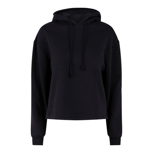 Felpe con cappuccio Donna Pieces - Pcchilli Ls Hoodie Noos Bc - Nero