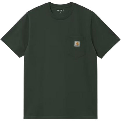 T-shirt Uomo Carhartt Wip - S/S Pocket T-Shirt - Verde