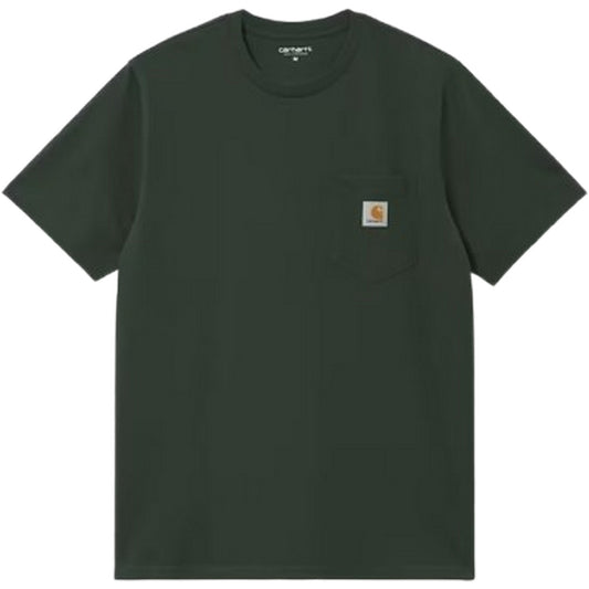 T-shirt Uomo Carhartt Wip - S/S Pocket T-Shirt - Verde