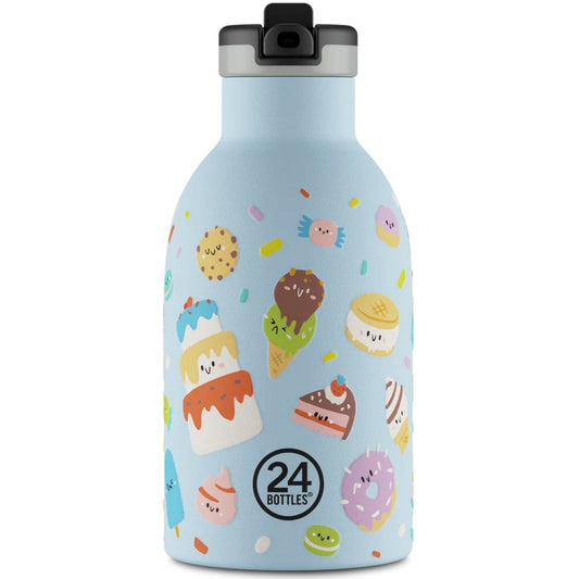 Thermos per bibite Bambini Unisex 24bottles - Clima Bottle 330 Sweet Friends - Multicolore