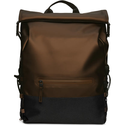 Borse a spalla Unisex Rains - Trail Mountaineer Rolltop W3 - Marrone