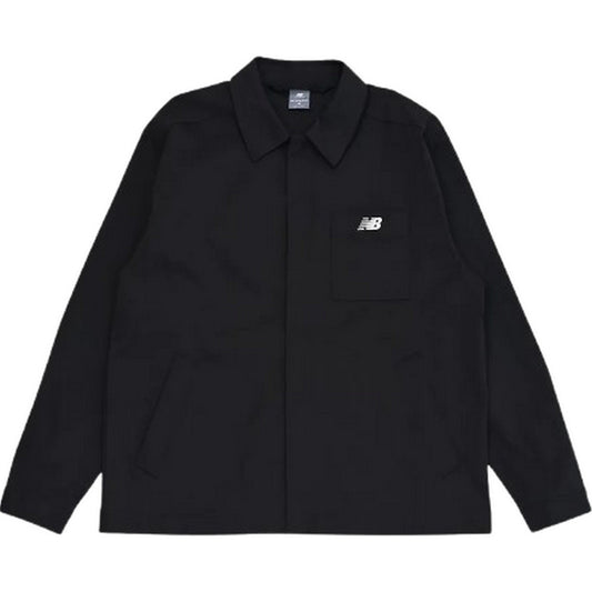 Giacche Uomo New Balance - Coaches Twill Jacket - Nero