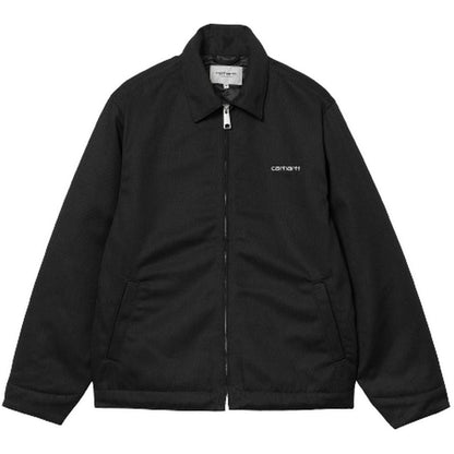 Giacche Uomo Carhartt Wip - Module Script Jacket - Nero