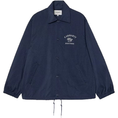 Giacche Uomo Carhartt Wip - Eightynine Coach Jacket - Blu