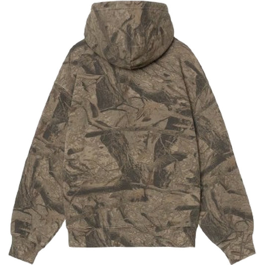Felpe senza cappuccio Uomo Carhartt Wip - Hooded Feather Tree Sweat - Camouflage