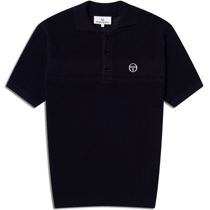 Polo Uomo Sergio Tacchini - Sabino Knit Ss Polo - Blu