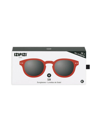 Occhiali da sole Unisex Izipizi - Occhiali Sun Mod.c - Rosso
