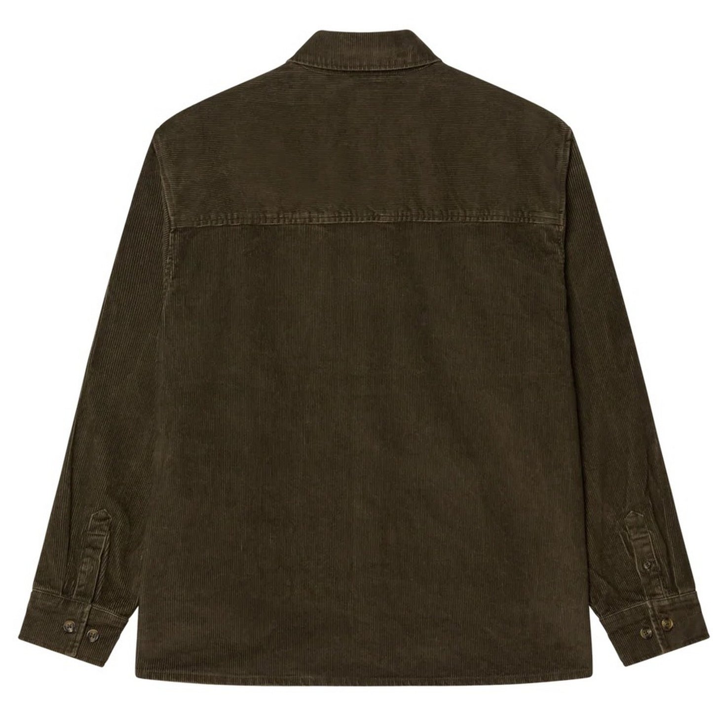 Camicie casual Uomo Obey - Buckley Corduroy Woven - Verde