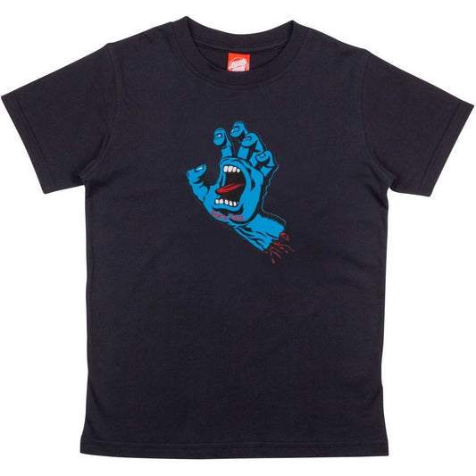 T-shirt Ragazzo Santa Cruz - Youth Screaming Hand T-Shirt - Nero