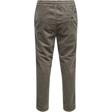 Pantaloni Uomo Only & Sons - Onslinus Tap Corduroy 0185 Pant Noos - Grigio