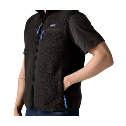 Gilet Uomo Patagonia - M's Retro Pile Vest - Nero