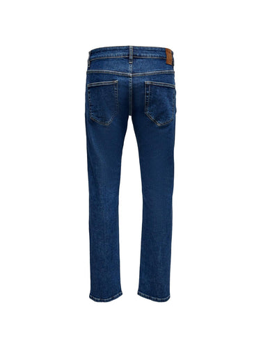 Vaqueros de hombre Only & Sons - Onsweft Life Weft Blue Ma 0883 - Azul