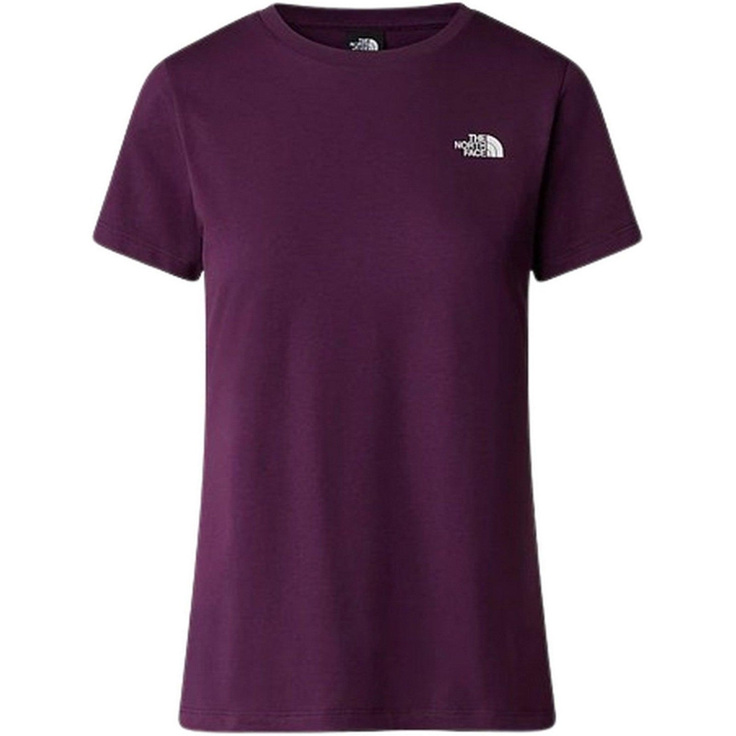 T-shirt Donna The North Face - W S/S Simple Dome Slim Tee - Viola