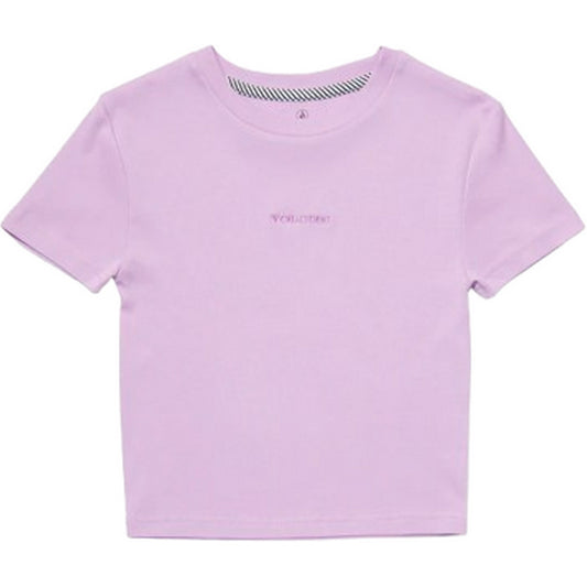 T-shirt Donna Volcom - Volcomstone Tight Crop - Viola