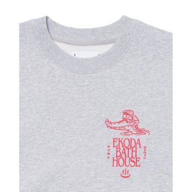 Felpe senza cappuccio Uomo Edwin - Ekoda Bath House Sweat - Grigio