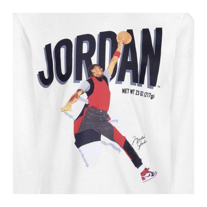 T-shirt Ragazzi Unisex Jordan - T-Shirt - Bianco