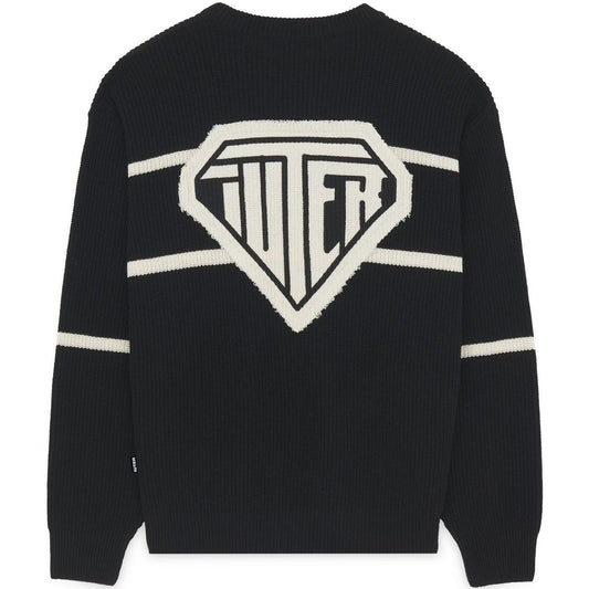 Felpe senza cappuccio Uomo Iuter - Racing Jumper - Nero