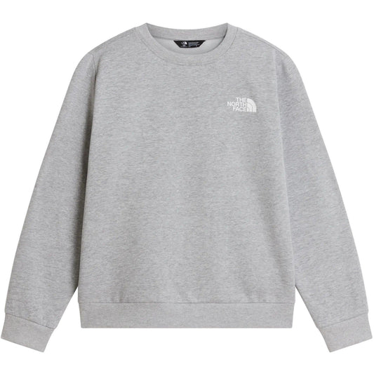 Felpe senza cappuccio Ragazzi Unisex The North Face - Teen Evo Box Nse Crew - Grigio