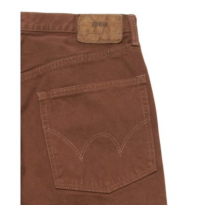 Jeans Uomo Edwin - Wide Pant Japan - Marrone