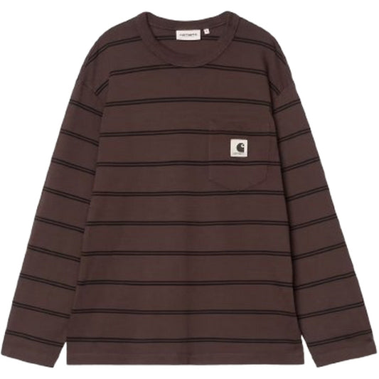 Maglie a manica lunga Donna Carhartt Wip - W' L/S Cardona Pocket T-Shirt - Multicolore