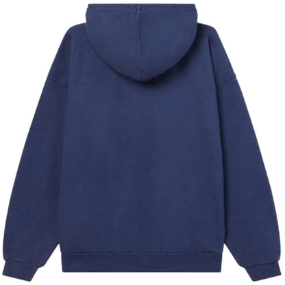 Felpe con cappuccio Unisex Obey - Lowercase Pigment Hood Fleece - Blu