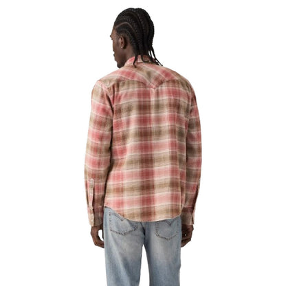 Camicie casual Uomo Levi's - Barstow Western Standard - Rosso