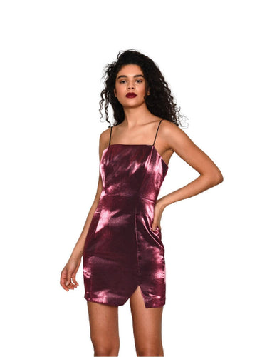 Efektowne damskie sukienki na co dzień - Gla Dress Ck5913 - Różowy