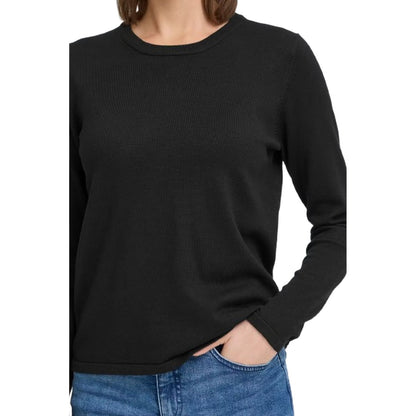 Maglioni Donna Ichi - Ihluls O-Neck Ls - Nero