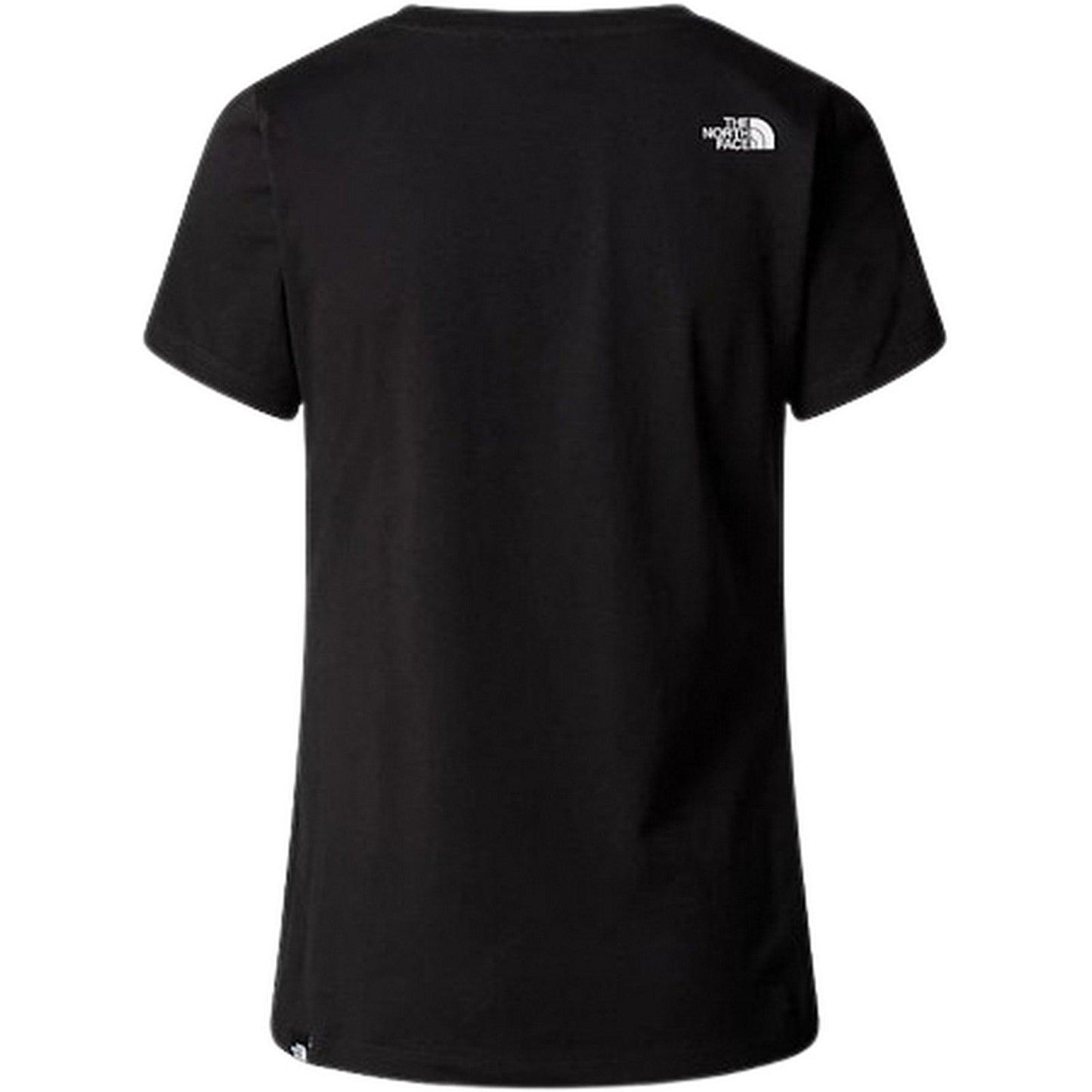 T-shirt Donna The North Face - W S/S Simple Dome Slim Tee - Nero