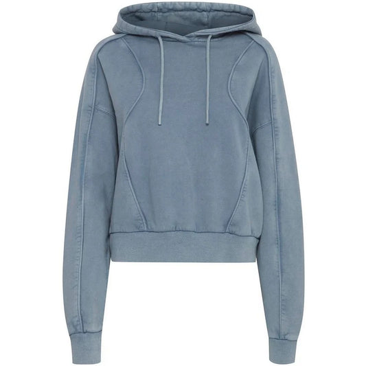 Felpe con cappuccio Donna The Jogg Concept - Jcrubi Cutline Hoodie - Azzurro