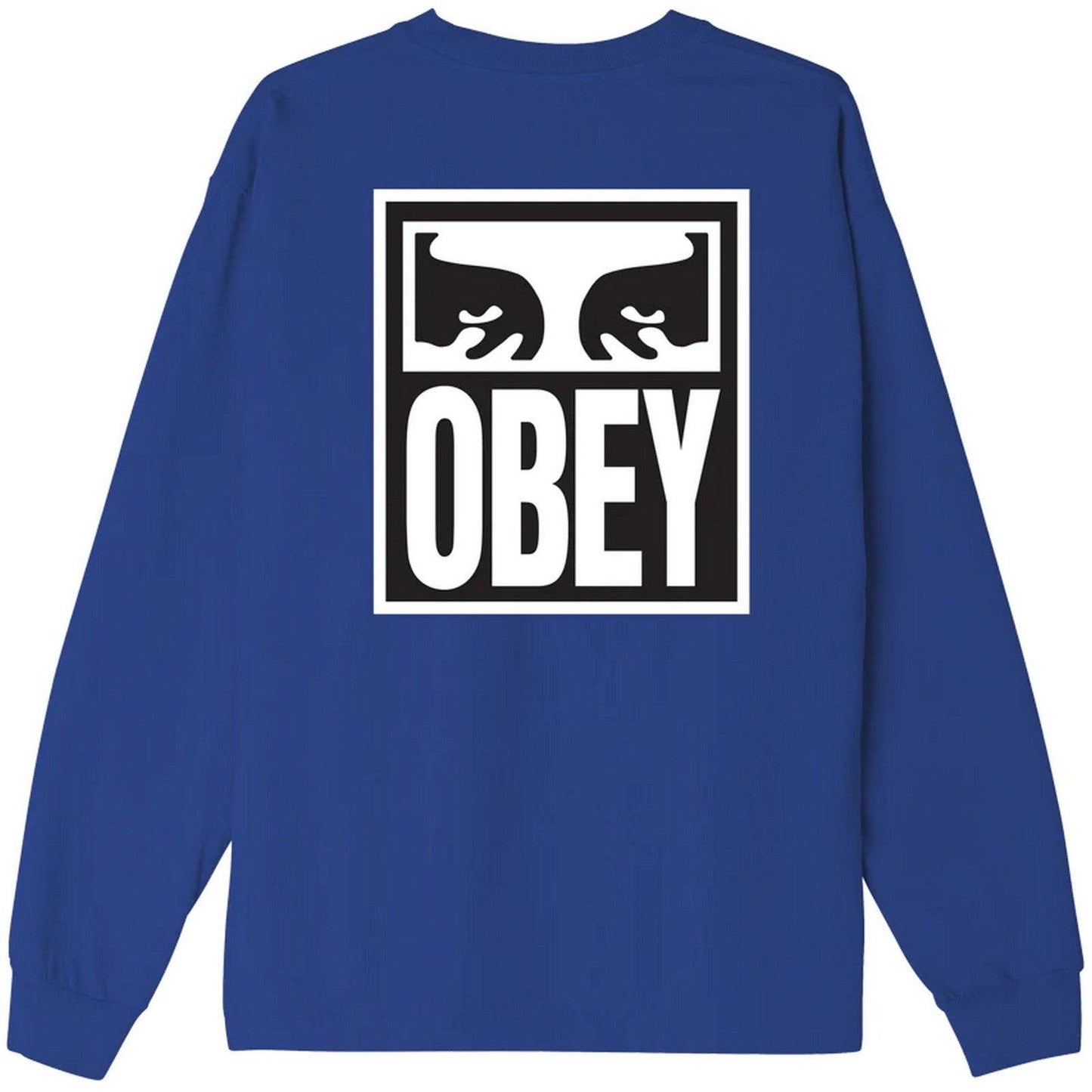 Maglie a manica lunga Uomo Obey - Obey Eyes Icon 2 Heavyweight Tee Ls - Blu