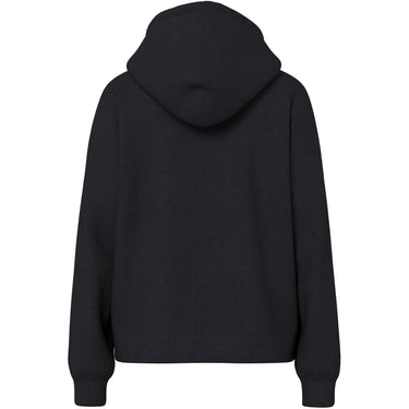 Maglie Donna Pieces - Pcchilli Ls Zip Hoodie Noos Bc - Nero