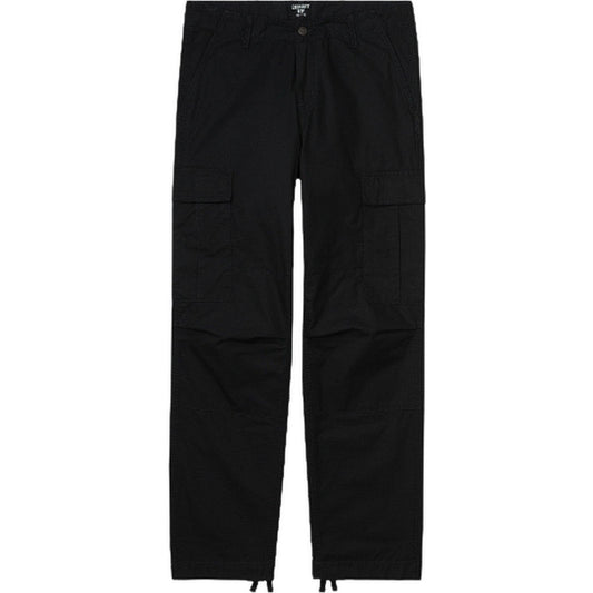 Pantaloni Uomo Carhartt Wip - Regular Cargo Pant Cotton Columbia Ripstop - Nero