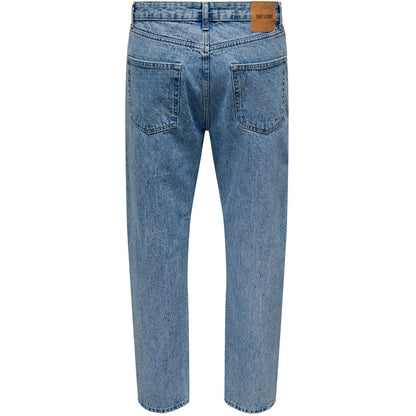 Jeans Uomo Only & Sons - Onstye Loose Tape. Lb 8836 Azg Dnm Noos - Blu