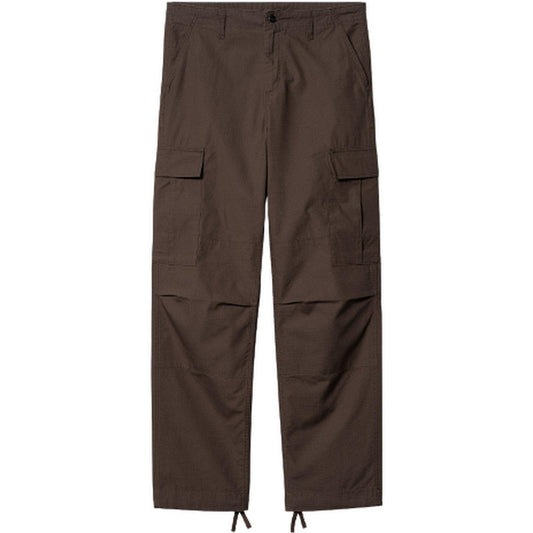 Pantaloni Uomo Carhartt Wip - Regular Cargo Pant Cotton Columbia Ripstop - Marrone