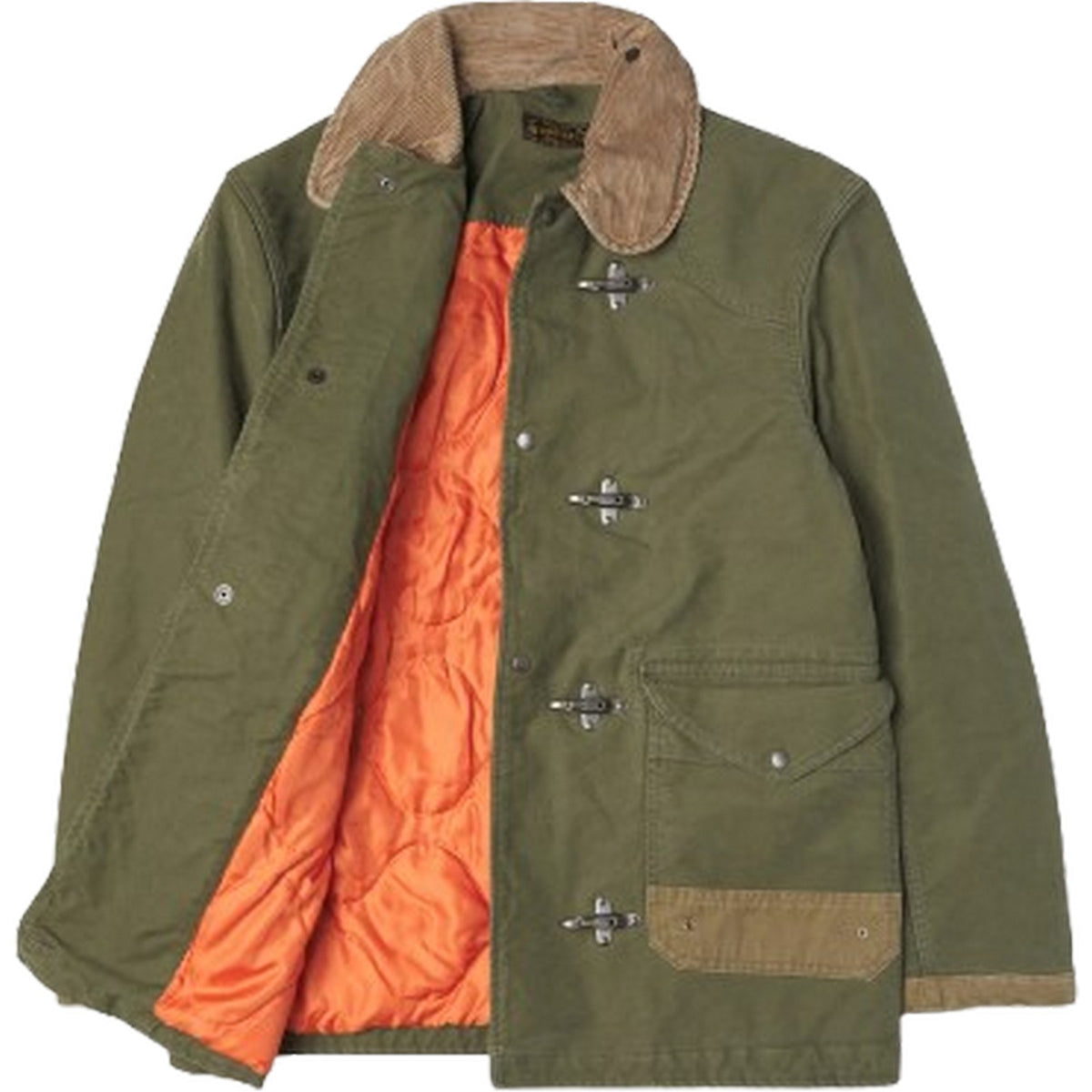 Giacche Uomo Chesapeake's - Fireman Jungle cloth jkt Bedford - Verde