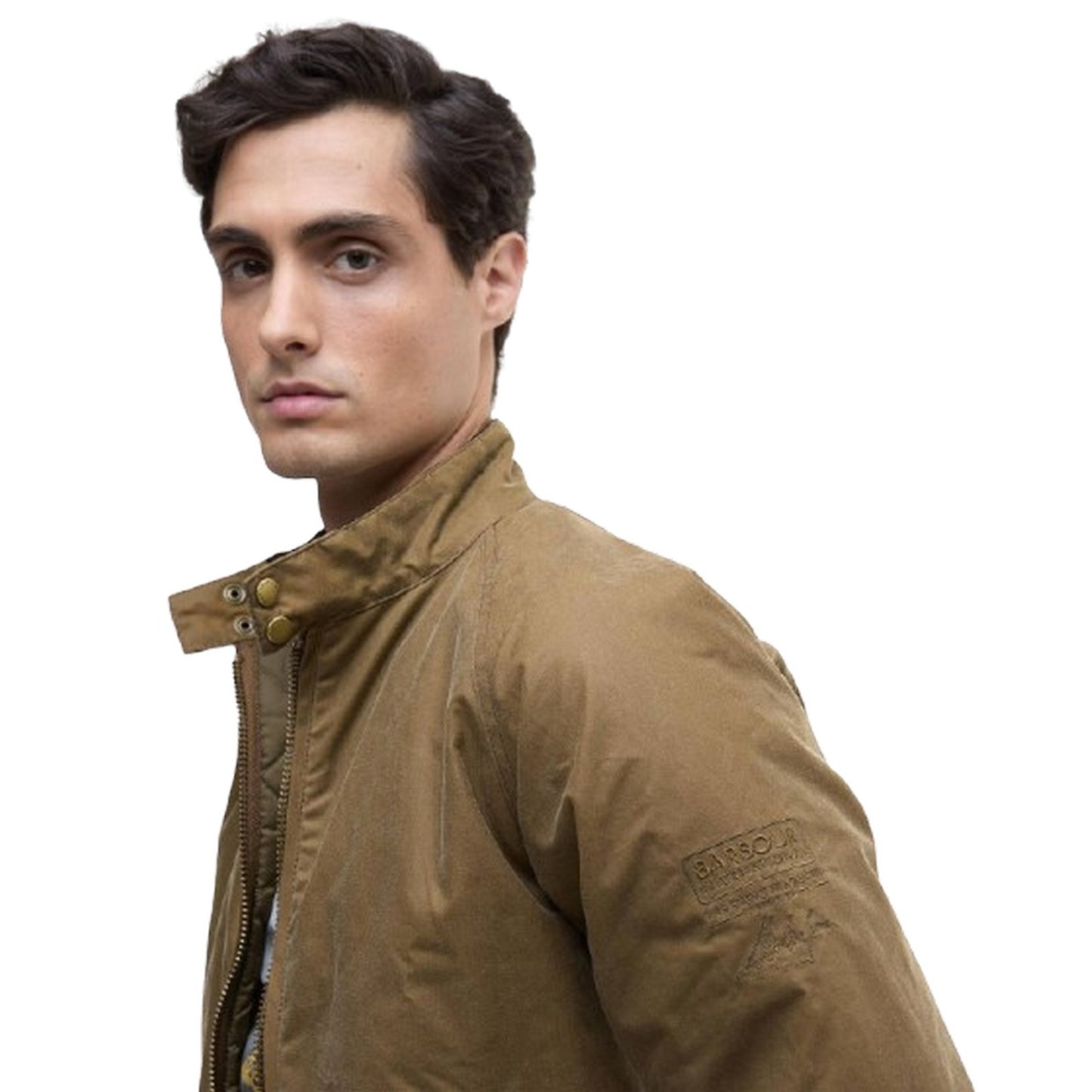 Giubbini Uomo Barbour International - Merchant Wax - Marrone