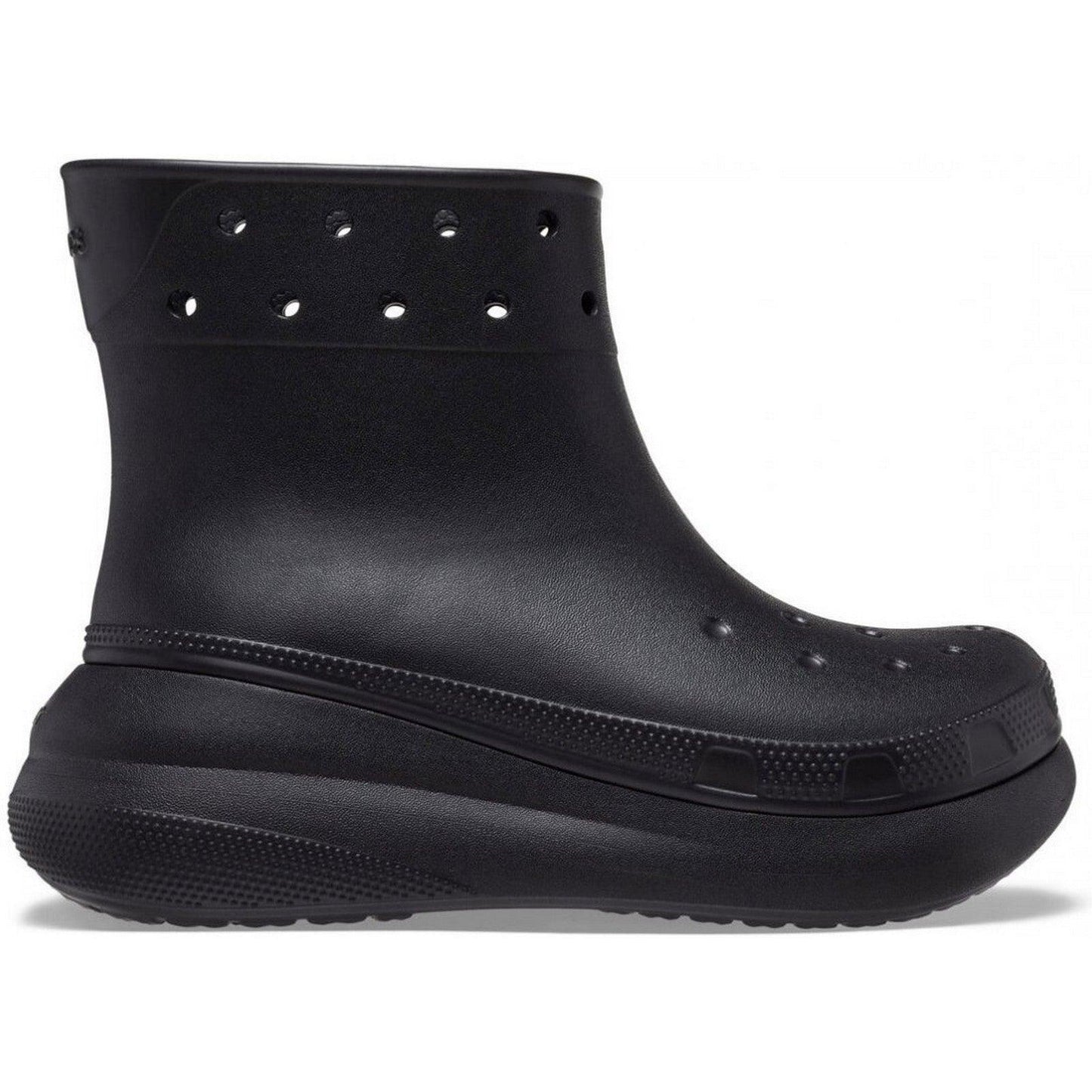 Stivali Donna Crocs - Classic Crush Rain Boot - Nero