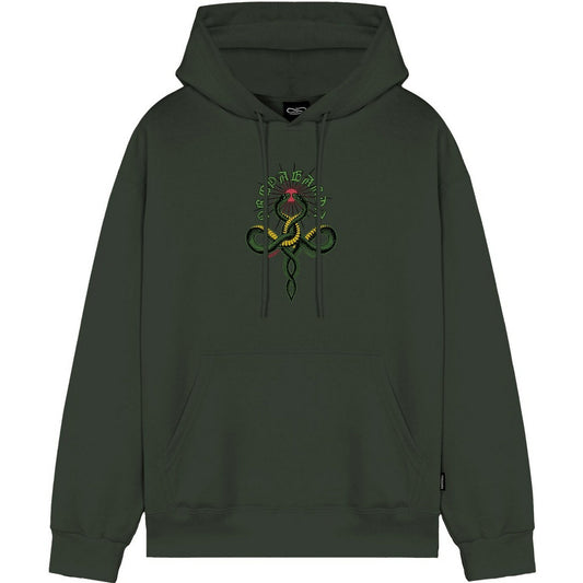 Felpe con cappuccio Uomo Propaganda - Felpa Knot - Verde