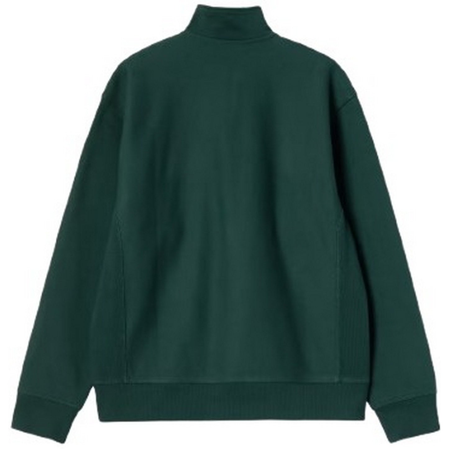 Felpe senza cappuccio Uomo Carhartt Wip - Half Zip American Script Sweat - Verde