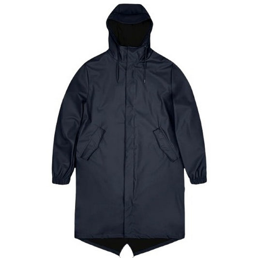 Giacche impermeabili Unisex Rains - Fishtail Parka W3 - Blu